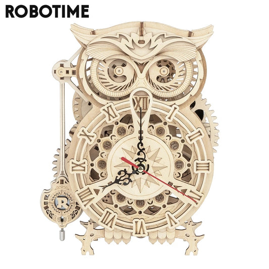 Robotime Toyz Owl Clock