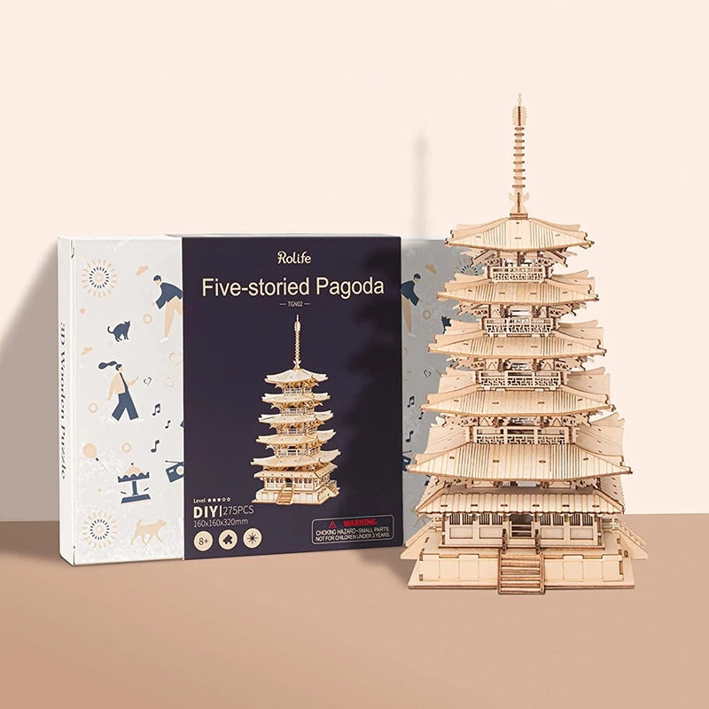 Robotime Toyz Five-storied Pagoda